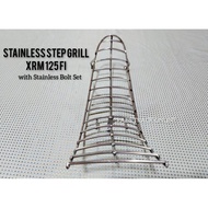 ┅XRM 125 Fi STAINLESS STEP GRILL