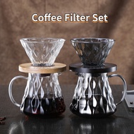 Portable Hand Brewed Coffee Filter, Coffee Dripper Cone, for Drip Coffee and Tea Pour over coffee set coffee dripper Gooseneck kettle