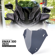 New Motorcycle Accessories Windshield Flyscreen For YAMAHA X-MAX300 X-MAX 300 XMAX300 XMAX 300 2023 