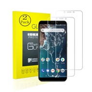 [2 Pack] Xiaomi Mi A2 Screen Protector Tempered Glass Protective film 9H Hardness Bubble Free Anti-Fingerprint