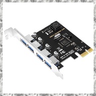 [I O J E]  4 Port USB 3.0 PCI-E Expansion Card PCI Express PCIe USB 3.0 HUB Adapter 4-Port USB3.0 Co