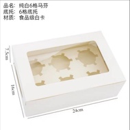 Cup cake box 2 cavity 6 cavity 9 cavity 12 cavity 25 cavity cupcake box