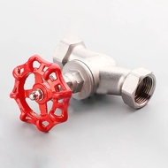 Two-way 304 Stainless Steel S-type Globe Valve SJ11W-16P Internal Thread Throttle Valve G1/2" G3/4" 