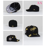Unisex LOS ANGELES DODGERS BLACK gorras New E.ra 59.FIFTY Fitted Hat R18W 0UOR