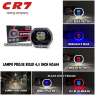 CAHAYA Biled Projector Lamp 4.5 inch Flat Cut Light LED Projector Headlight Biled 4.5 inch Projector