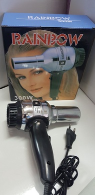 ((Dijual)) Hairdyer Rambut Rainbow 300W Alat Pengering Rambut Ori Dan