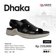 Dhaka Simple Casual Sandals Original by Nibras