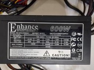 Enhance 益衡 ATX-0760GA1 金牌 600W 電源供應器