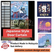 Japanese Style  Door Curtain Tradition Japanese Style Door Curtain Fabric Partition Curtain