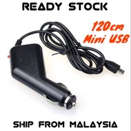 120cm Mini USB Car Charger Power Cable For Garmin Nuvi TomTom Magellan GPS