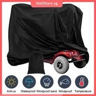 Mobility Scooter Cover Waterproof Wheelchair Storage Cover for Travel Electric Chair Cover Rain Protector from Dust Dirt SHOPSKC9993