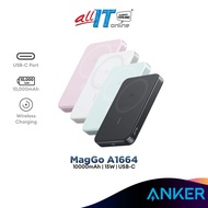 Anker MagGo Ultra-Slim 10000mAh 15W Wireless Charging Powerbank