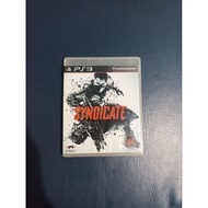 PS3 Syndicate Reg 3 Asia English BD Cassette CD Game Playstation 3 Games
