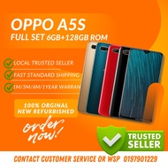 (ORI) OPPO A5S LTE 6GB+128GB ROM NEW I Full Set Refurbished 100% Original Grade A I Mobile Phone Smartphone 手机