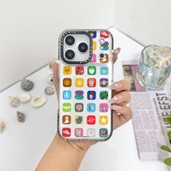 Cartoon Toy Story 5 App Lcon Color Case Compatible For IPhone 11 12 13 14 15 16 17 Pro Max 12Mini Co