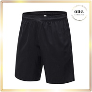 Onefashionmall Celana Pendek Santai Olahraga Futsal Sepak Bola Kolor Polos Pria Dalaman Cowok Dewasa
