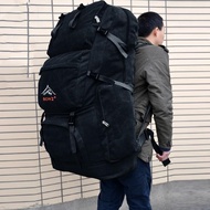 Fashion BQWZ Climbing Bag Canvas 165L Super Large Capacity Men Backpack Travel 90L Extra Large Backp