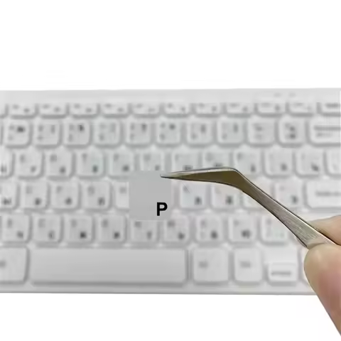 Film English Dust Protection Hebrew Keyboard Stickers Language Alphabet Sticker Keyboard Letter Stic