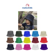 Plain CHILDREN'S BUCKET HAT PLAIN BABY BUCKET HAT BOYS' BUCKET HAT GIRLS' BUCKET HAT