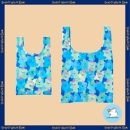 [Butter Shop] Market Bag Blue Cuddling Bears - Small / Large