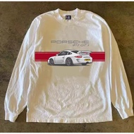 PORSCHE Racing Style Top, 911, GT3, 718, Outdoor Sports Cotton Long Sleeve T-Shirt