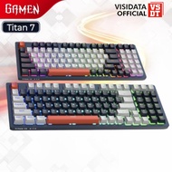 GAMEN Titan 7 Wired Mechanical Gaming Keyboard 80% layout 94 Keys RGB Light Wired gaming keyboard - 