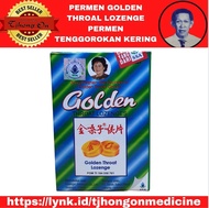 GOLDEN THROAL ROZENGE permen tenggorokan kering - batuk berdahak