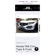 APR Performance Canards FK8R.