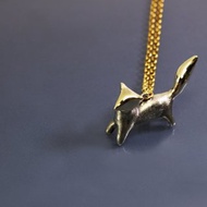 公仔系列-狐狸 紙鎮公仔項鍊