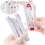 KANGNAI Arrival Cute To Do List Journal Stamp, Detachable Multi-Head Seal Pen,  Portable Stamp Mark 