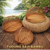 Tudung Saji Bambu / Dulang Bambu bertutup
