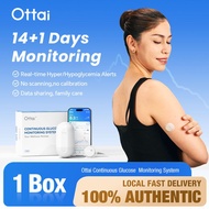 Ottai M8 Continuous Glucose Monitor System 24h Real-time Blood Sugar Test No Finger Pricking Full Se