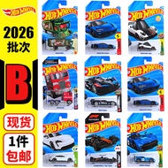 Hot Wheels Alloy Car 26B Batch Bugatti Ferrari SF90 Pagani Porsche Optimus Prime Toy Car