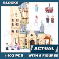 1103pcs Harry Potter Magical Wizards Hogwarts Astronomy Tower Castle 11573 Model Building Blocks Toy