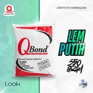 (350 gr) White Glue Q Bond HQ-203 Polyvinyl Acetate PVAC