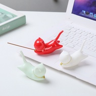 4.12-Iwishan Creative Cute Kitty Ceramic Ornaments Tea Pet Pen Holder Household Sandalwood Incense I
