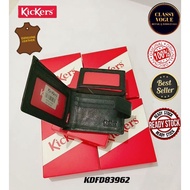 Kickers leather wallet