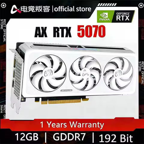 AX GDDR7 GEFORCE RTX 5070 Graphic Card 192bit 12GB X3W GPU GDDR7 RTX5070 Gaming GPU carte graphique
