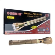 (5 Years Warranty) Rechargable Flashlight Made in Japan Tokioston Torch Light Ts-G7