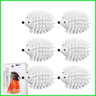 Laundry Dryer Balls 6 Pack Cute Drying Balls for Dryers Washing Machine Agitator Laundry Washing Bal