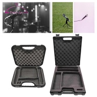 [deevoka] Mic Carrying Case Sponge Lining Mic Storage Box for Live Broadcast Studio