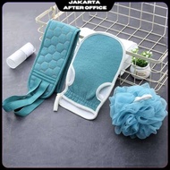 3 in 1 Bath Set Shower Puff - BS31