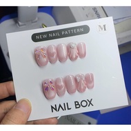 Nailbox seashell cat eye design C233