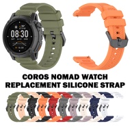 Coros Nomad Watch Replacement Band CorosNomad Replacement Silicone Band Strap Nomad Coros Jam Tali C