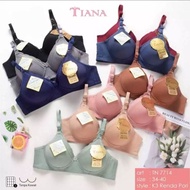 Women's Bra Size 34-40 Thin Foam No Wire D-714 Hook 3 Fashion Floral Lace Bra Women's Jumbo BraTeli 