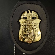 FBI Big Badge Epaulette Pure Copper Ready Stock JRV8