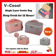 V-Coool Vcoool Vcool Portable Cooler Thermal breastmilk waterproof cooler Storage Bag Mummy Baby Bag