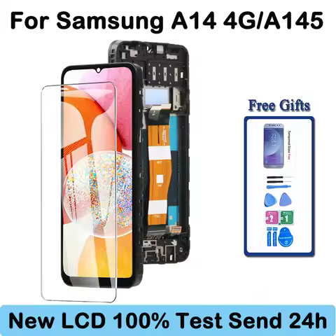 A14 4G For Samsung A14 4G LCD A145R A145P LCD Display Touch Screen Digitizer Assembly For Samsung A1