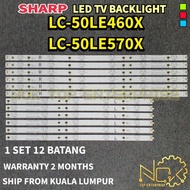 SHARP LC-50LE460X / LC-50LE570X TV LED BACKLIGHT BARU NEW LC50LE460X LC50LE470X LC-50LE460 LC-50LE47