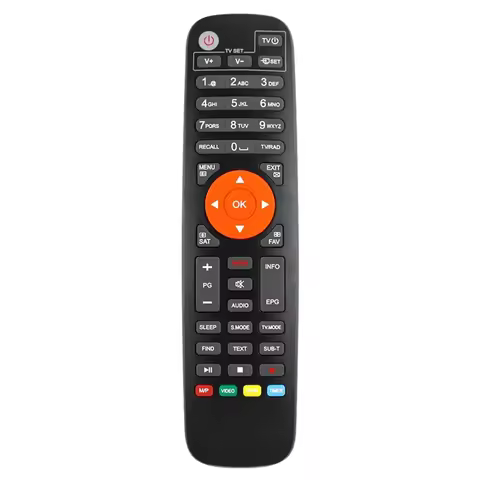 GTMEDIA For V7 S5X Remote Control High Performance & User-Friendly Interface TV Box Replacement Remo